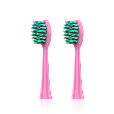 

Magic toothbrush C1 electric toothbrush girl brush head 2 sticks applicable for 5 years old pink