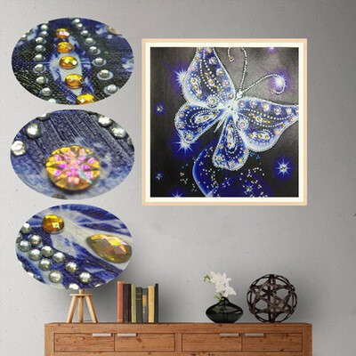 

Siaonvr Special Shaped Diamond Painting DIY 5D Partial Drill Cross Stitch Kits Crystal R