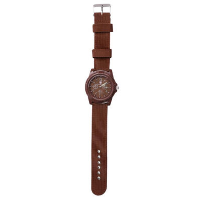 

Casual Men Nylon Strap Watches Luminous Outdoors Sports Quartz Wristwatch