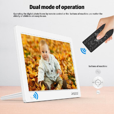 

Andoer 133 Inch Digital Photo Picture Frame FHD 19201080 IPS Screen Support CalendarClockMP3Photos1080P Video Player with 75