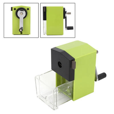 

Greensen Manual Pencil Sharpen Machine School Office Stationery Student Hand Pencil Sharpener