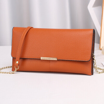 

Tailored Women Messenger Handbag Simple Shoulder Bag Lady Coin Purse Chain Phone Bag