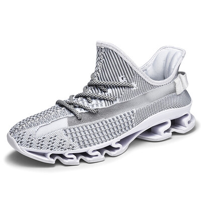 

2019 summer new knife shoes mens breathable low to help running shoes students Korean sports shoes coconut shoes men