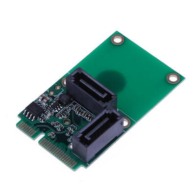 

2 Ports Mini PCI-E to SATA30 Converter Hard Drive Extension Card