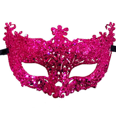 

FUNNYBUNNY Masquerade Performance Half Face Fox Sequin Lace Mask Princess Venice Mask Halloween Christmas Party Ball Mas