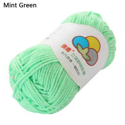 

Gobestart Hand-Woven 5 Strands of Milk Cotton Warm Soft Scarf Sweater Wool Thread