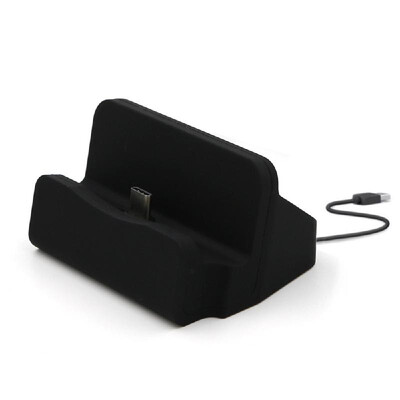 

Phone Dock Charging Stand Base Cradle USB Cable Holder Compatible for I-Phone X876 for Sam-sung Android for Type C