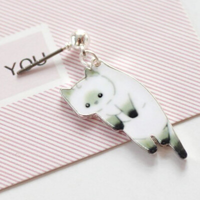 

New Mode Style Shipping Newest Lovely Cat Kitty Studs Earrings Wholesale Birthday Fashion Gifts