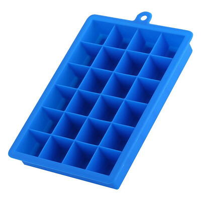 

24 Cavity Mini Cocktail Whiskey Ice Cube Mold Storage Containers