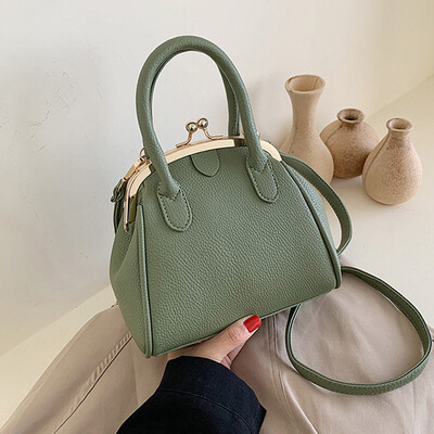 

Tailored Womens Fashion Coin Purse Bead Hasp Bag Patchwork Casual Bag Shoulder Bag