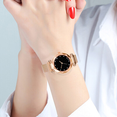 

RM Ladies Watch Starry Sky Women Watches Bracelet Magnetic Stainless Wristwatche