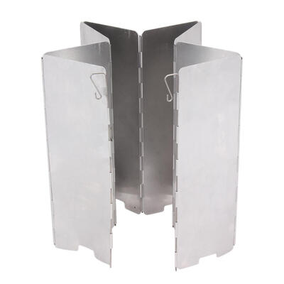 

8 Plate Burner Windshield Outdoor Camping Cooking Gas Stove Wind Screen