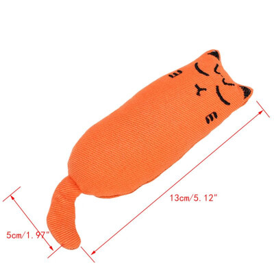 

Pet Plush Catnip Durable Pillow for Cat to Clean Teeth Kitten Chew Toys