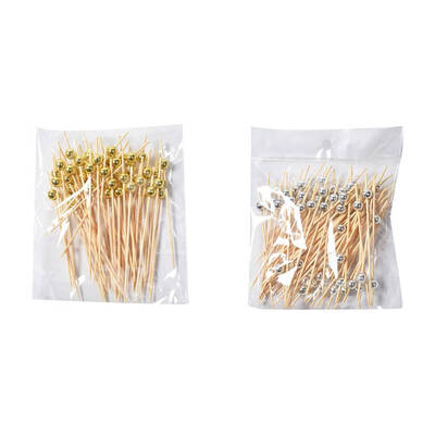 

100PCS Long Barbecue Grill Bamboo Skewers Grill Meat Wood Sticks Disposable BBQ Supplies Kitchen Cooking Tool