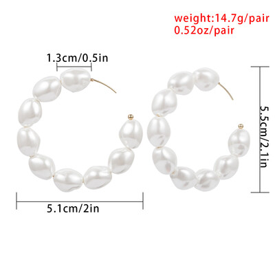 

Irregular Simulated Pearl Choker Fashion Statement Bib Collare Vintage Chic Collier Femme Jewelry Coin shell Dropshipping