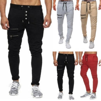 

Men Trousers Sweatpants Harem Pants Trouser Casual Joggers Sportwear Dance Baggy