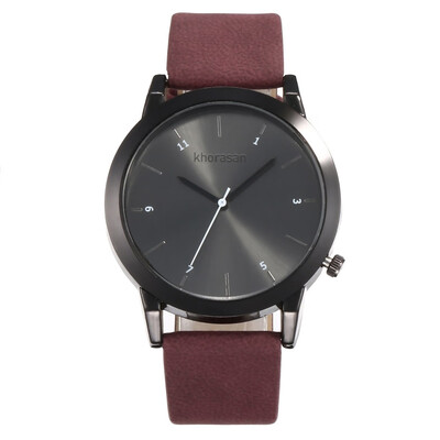 

Business Women Watches Black Dial Ladies Simple Quartz Wristwatch Black Leather Strap Clock Work Meeting Zegarki Damskie