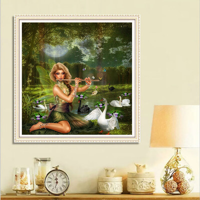 

Siaonvr 5D DIY Diamond Painting Embroidery Round Diamond Home Decor Gift