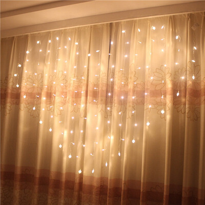 

Led String Heart Shape 2x15m LED Garland Christmas Lights 220V Cortina de Led Tree romantic Wedding Decoration