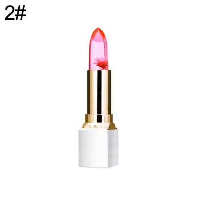 

Clear Temperature Color Change Long-lasting Moisturizer Flower Jelly Lipstick