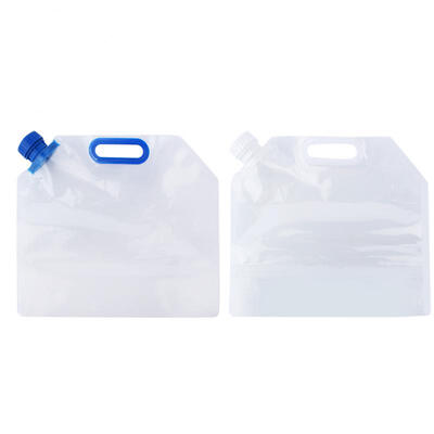 

Greensen 2Pcs 5L Foldable Plastic Water Bag Container Water Carrier Tank for Camping Riding