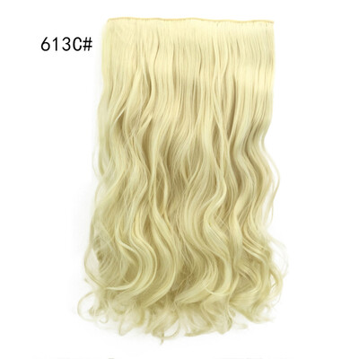 

Gobestart 1Pc 5 Clip In Hair Extensions Curly Pretty Woman Girl Curly Wig Hair Wave Roll D