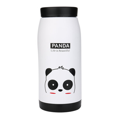 

Siaonvr Mini Vacuum Mug Cute Animal Kid Thermos Stainless Steel Hot Water Bottle Travel Cup