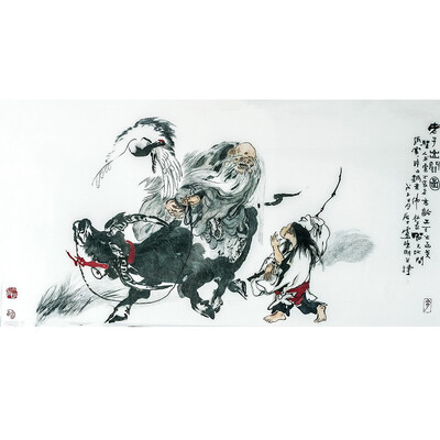 

Dong Ning Pinturas hechas a mano del bordado de la aduana de Laozi 9782