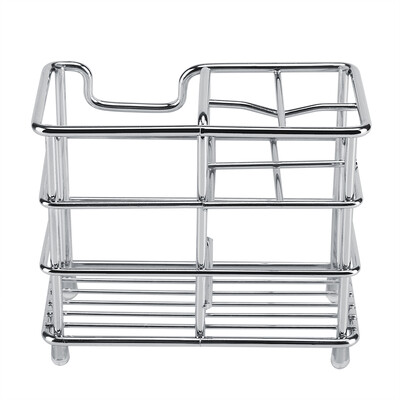 

Toothbrush OrganizerStainless Steel Toothbrush Toothpaste Holder Case Stand Organizer Bathroom Toothbrush Stand