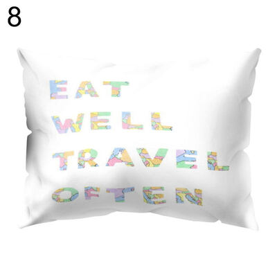 

Letter Potato Circle Cactus Pillow Case Cushion Cover Sofa Bed Car Office Decor