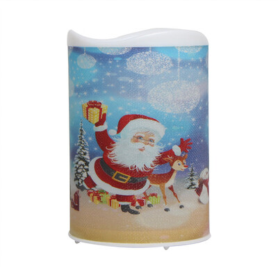 

〖Follure〗LED electronic Flickering Flameless Wax Candles Night light Party Xmas Decor