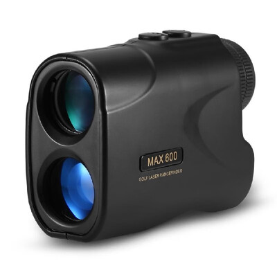 

600M Golf Laser Rangefinder Precision Range Finder 6X Magnification Distance Meter Angle Height Range Finder for Golf Hunting Hors