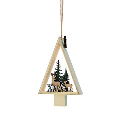 

〖Follure〗Christmas Tree Pendant Hanging Home Ornament Christmas Decoration