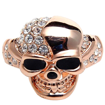 

Big Punk Biker Skull Ring For Men Women Stainless Steel Unique Punk Men Cool Jewelry Vintage Jewelry