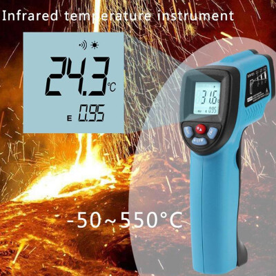 

Digital Infrared Thermometer Professional Non-contact Temperature Tester IR Temperature Laser Gun Device Range -50550°C