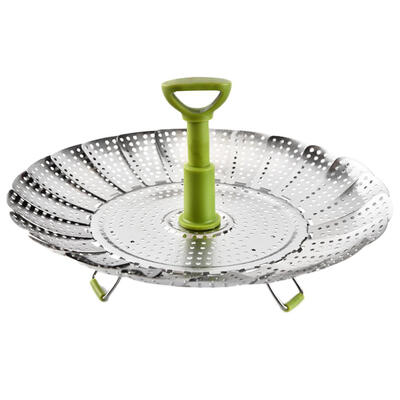 

Folding Steamer Stainless Steel Food Fruit Vegetable Basket Kitchen Tools
