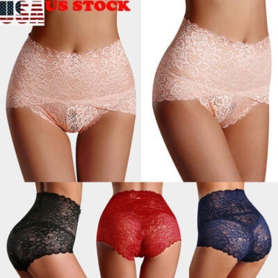 

Women Sexy High Waist Knickers G-string Panties Thongs Lingerie Underwear Briefs New Hot