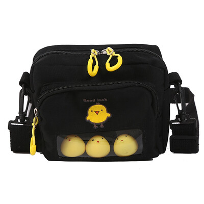 

Baggage ladiesbag fashion small slanting bag chicken bag piggy bag personality ugly sprouting cute ins nylon