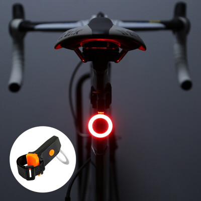 

Bike Bicycle Light USB Lamp LED Rear Taillight Illumination COB Tail Light