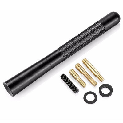 

Universal WRC Gloss Smooth Texture Carbon Fiber Radio Car Signal Antenna Auto Refit Accessory