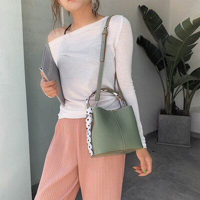 

Tailored Womens High-end Bag Wild Messenger Bag Individual Scarf Fashion Handbag