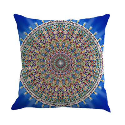 

Bohemian Indian Mandala Hippie Cushion Cover Sofa Throw Cushion Cover Beauty