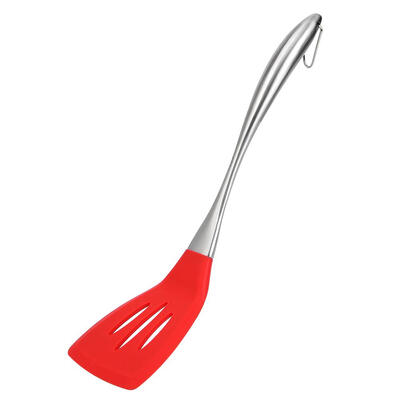 

Stainless Steel Handle Silicone Kitchenware Non-Stick Cooking Utensils