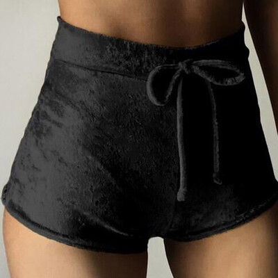 

Women Sexy Shorts Summer Velvet Beach Casual Spart Yoga Running Gym Hot Pants