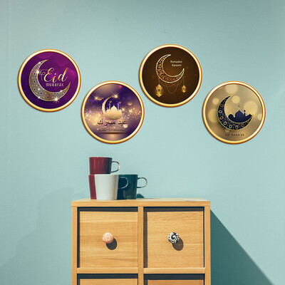 

〖Follure〗4pcs Decorative Painting Home Decoration Muslim Wall Sticker Waterproof