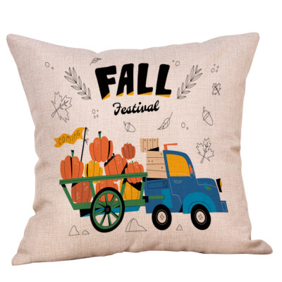 

〖Follure〗Halloween Home Car Bed Sofa Decorative Letter Pillow Case Cushion Cover