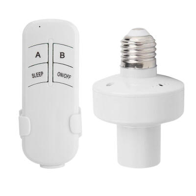 

E27 Screw Light Holder Converter Wireless Remote Control Lamp Base Socket