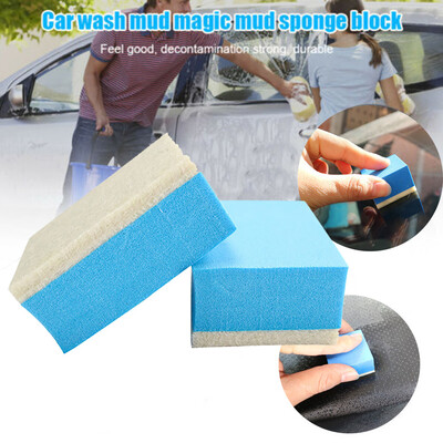 

〖Follure〗Magic Clay Sponge Bar Car Pad Block Cleaning Eraser Wax Polish Pad Tool