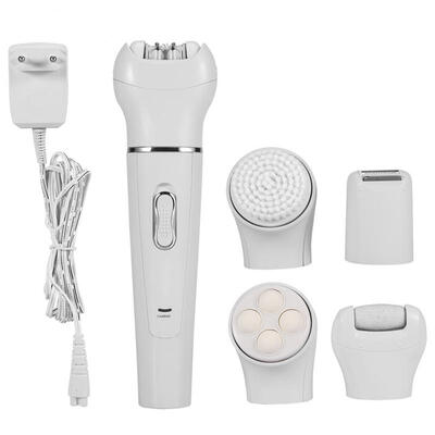 

Greensen Kemei Rechargeable 5 in 1 Women Electric Epilator Facial Hair Removal Machine Beauty Tools Kit