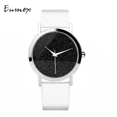 

Enmex Water Green Ice Blue Star Temperament Womens Watch Beautiful Simple Design Watch